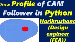 Drawing ANY CAM Profile in Python