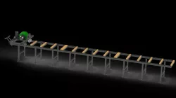 Edging machine