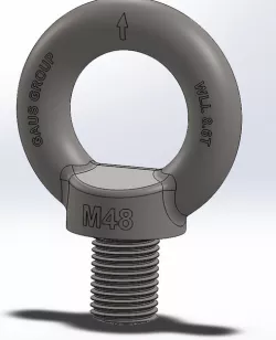 Eye bolt M48 DIN580