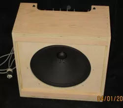 Fender Deluxe Style Amplifier - 15 Inch - 40+ Watts - Push-Pull 7591 With Fixed Bias