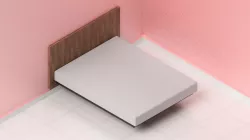 Flooting Hotel Bed