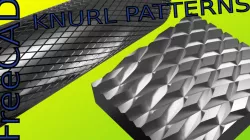FreeCAD Knurling