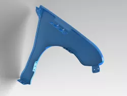 Front Fender of car