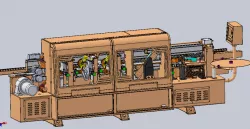 Full automatic edge banding machine