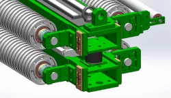 Fully Assembly (Part of Sheet Metal Cooling Plate)