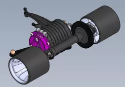 G12 - Rear Pod 3D Printed Integrated Rear Pod