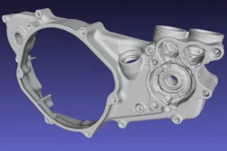Honda CR 500 clutch / waterpump engine cover