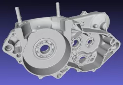 Honda CR 500 engine case right