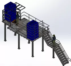 Industrial Mezzanine