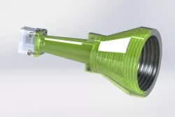 Ku-Band 3D Printed Corrugated Horn Antenna