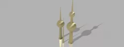 KUWAIT TOWER 3D PUZZLE