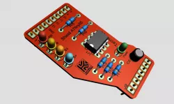 LED 3mm for PCB 1.6mm