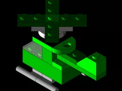 Lego Creator Dog/Helicopter/Tree