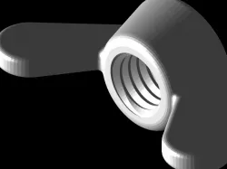 M6x1.0 WING NUT / BUTTERFLY NUT