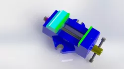 Machine Vice - Details of Vice 3D Modeling