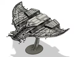 Manta Superheavy Dropship Pieces