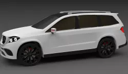 Mercedes-Benz GLS CATIA V5 Imagine & Shape