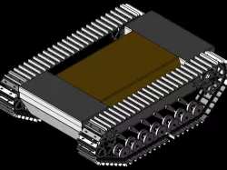 Model of Tracked Vehicle