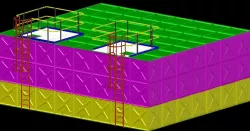 Modular water tank 305 m³