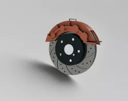 Multi piston brake caliper