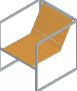 Patio loft chair