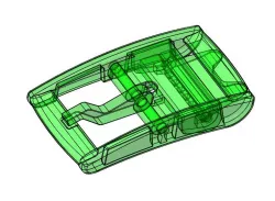Plastic Belt Buckles Mold Design.