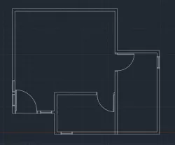 Practice Drawing 3ds Max Floor plan