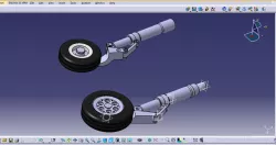 RC JET style OLEO LEG (main and nose)