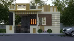simple ground foor house