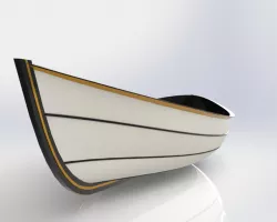 Skiff boat