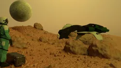 Space exploration Landscape