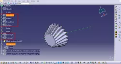 Spiral Bevel Gear Catia Parametric