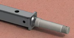SPRING AXLE 1500 Lbs (Square)