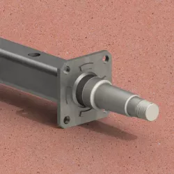 SPRING AXLE 3750Lbs with 10" electric drumbrakes mount