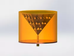 'Stack of Squares' Broadband Inverted Pyramid Antenna