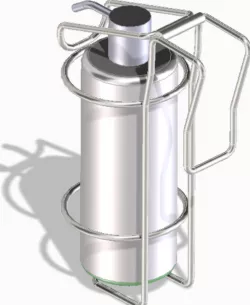 Stainless Steel Wireframe Bottle Holder