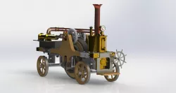 Steam Traction Engine ca1859