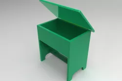Stool with Storage