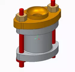 STUFFING BOX (creo Model)