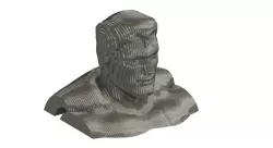 SUPERMAN 3D PUZZLE LASER CUT