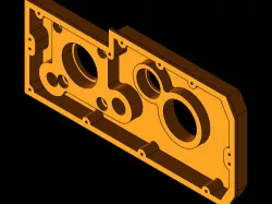 Support plate enclosure