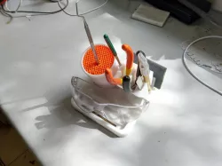 support removal station