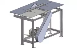 Table saw machine wood cutting machine
