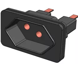 TOMADA 2P+T10A-127V