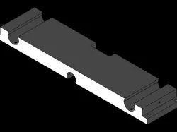Tonsen X Carriage Base - IGES & Step formats