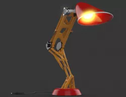 Topological optimization desk lamp