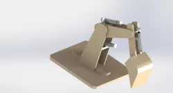Toy excavator