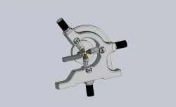 traveling steady rest for manual lathe