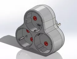 TRIPLE SOCKET