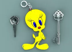 Tweety Key Chain